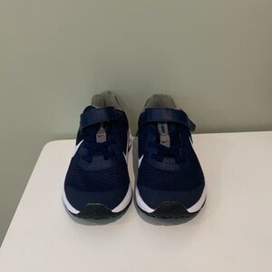 Nike Kids Sneakers - Dark Blue and White